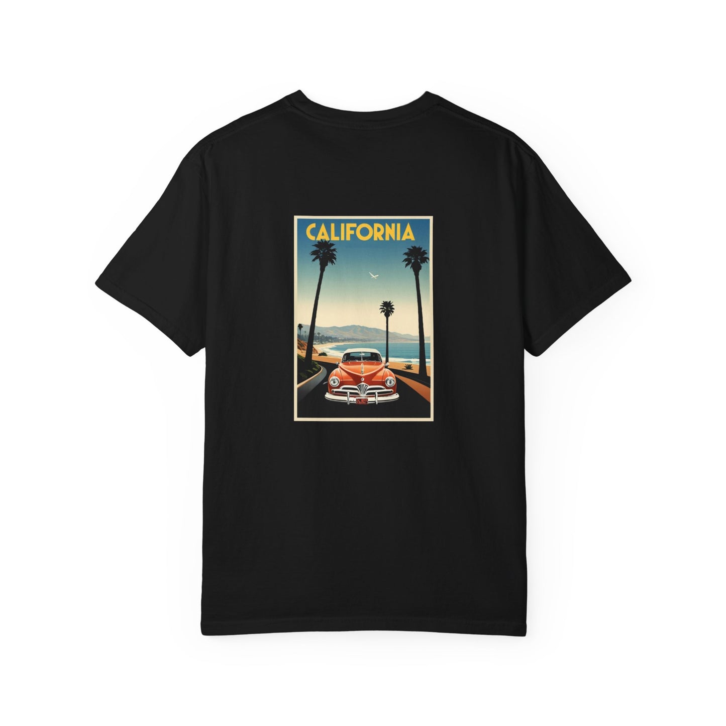 California Surf Style T-Shirt, Unisex Beach Tee, Vintage California Graphic Shirt, Summer Casual Wear, Surfing Enthusiasts Apparel