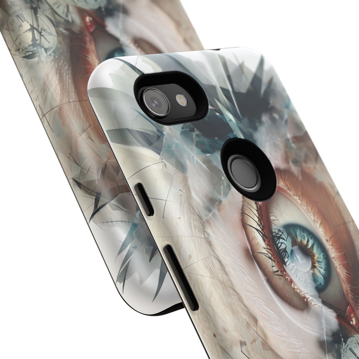 Artistic Eye Phone Case, Unique Smartphone Cover, Whimsical Gift for Art Lovers, Trendy Tech Accessory, Birthday Present, Holiday Gift