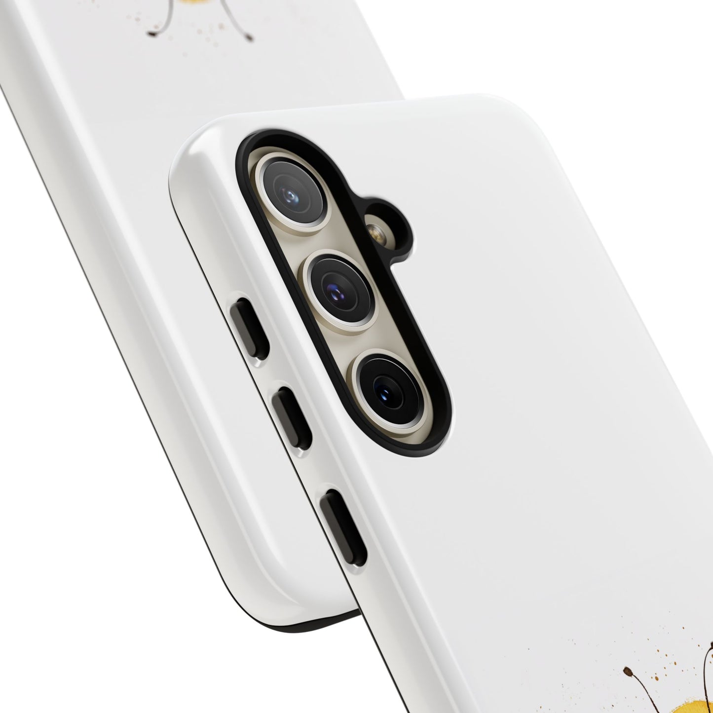 Bee Phone Case, Cute Bee Design, Tough Phone Cover, Gift for Nature Lovers, Floral Bee Mobile Case, Bee-themed Accessory