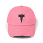 Unisex Distressed Cap with Caduceus Design, Perfect Gift for Healthcare Workers, Casual Style for Every Occasion, Fashionable Medical [...]