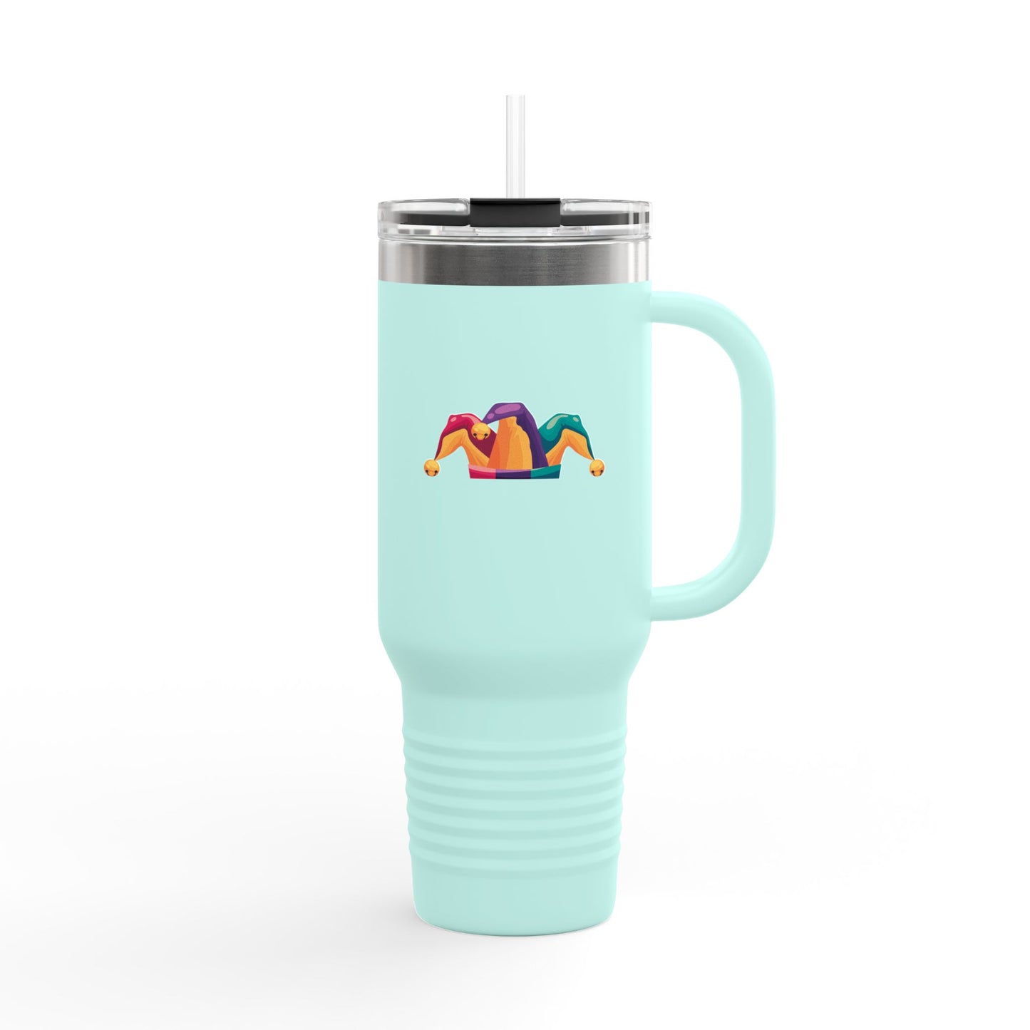 Colorful Insulated Travel Mug, Perfect for Road Trips, Camping, Parties, Gifting, or Everyday Use - 40oz Humor Design