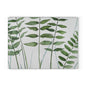 Glass Cutting Board - Green Watercolor Ferns Kitchen Prep Board