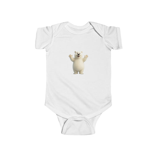 Cute Polar Bear Infant Bodysuit