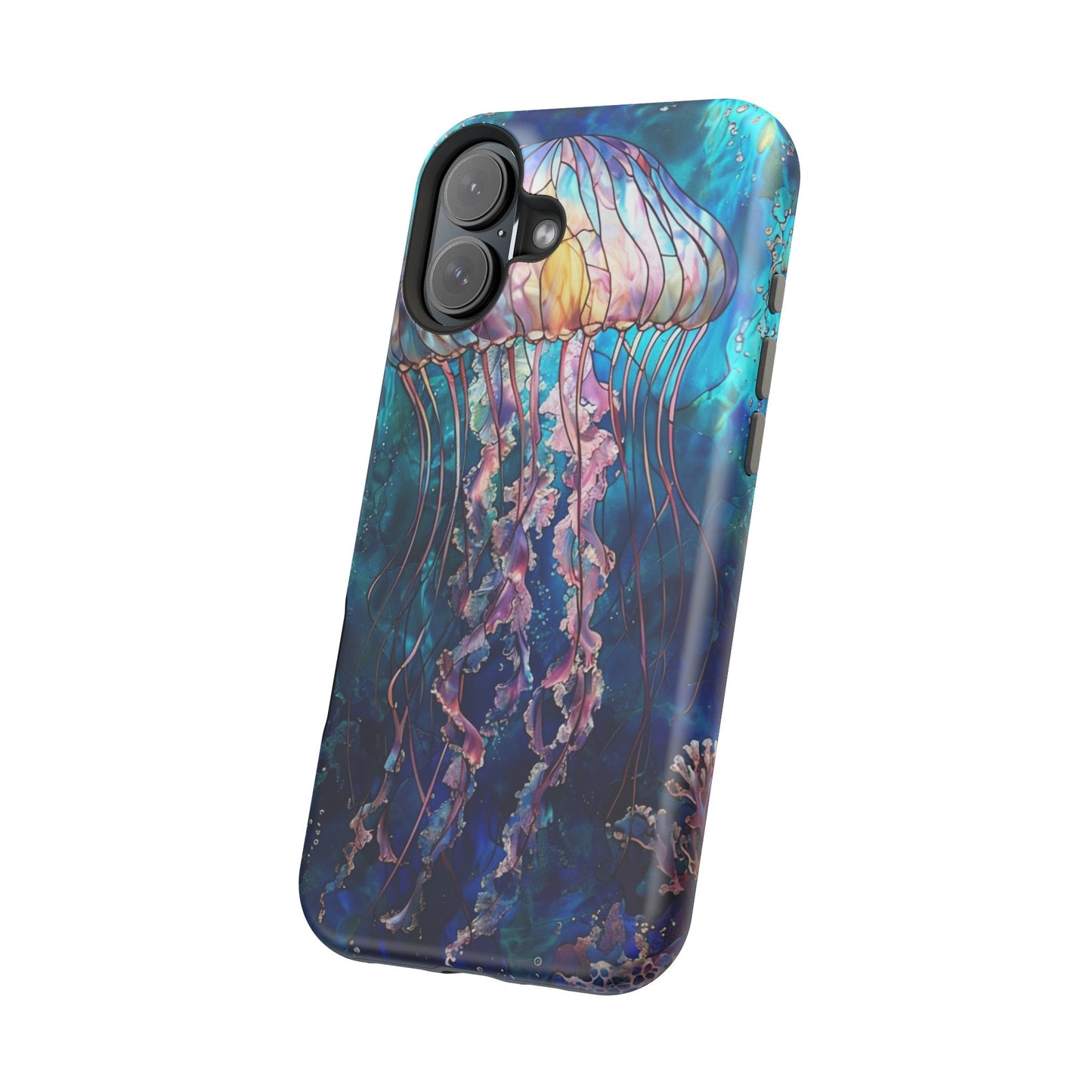 Jellyfish Ocean Magnetic Impact Phone Case