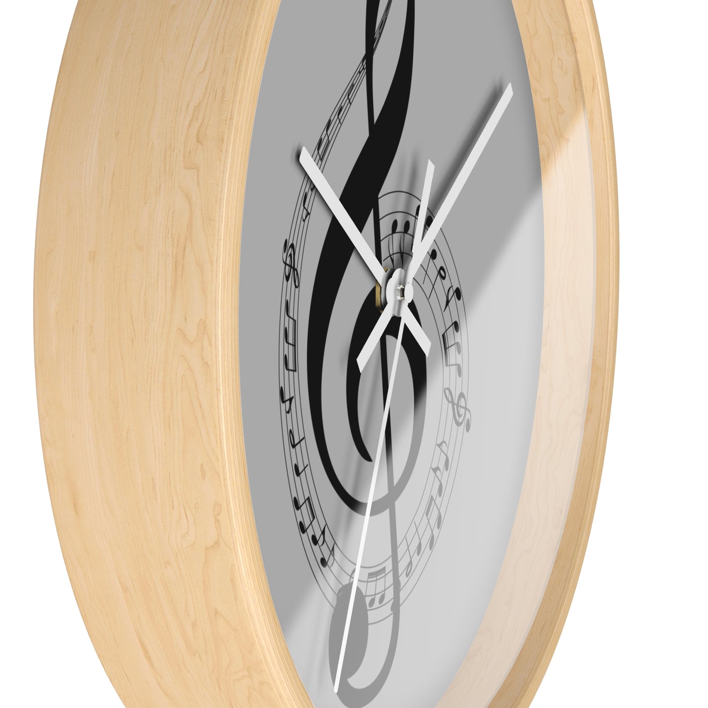 Musical Notes Wall Clock - Perfect for Music Lovers, Home Decor