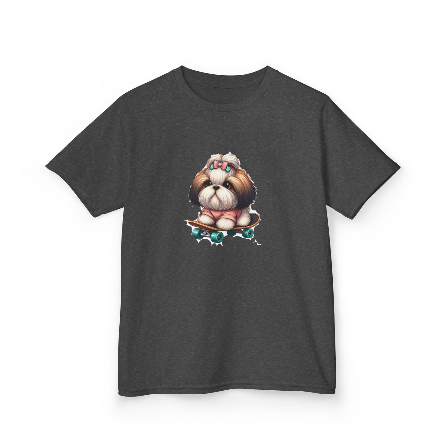 Kids Heavy CottonTee - skateboard