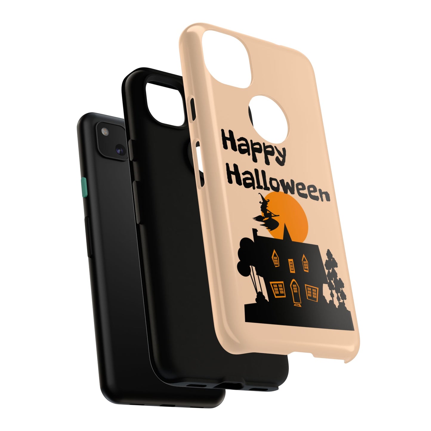 Halloween Phone Case, Spooky Mobile Cover, Tough Case for Phone, Witch Design, Fall Decor, Unique Gift for Halloween