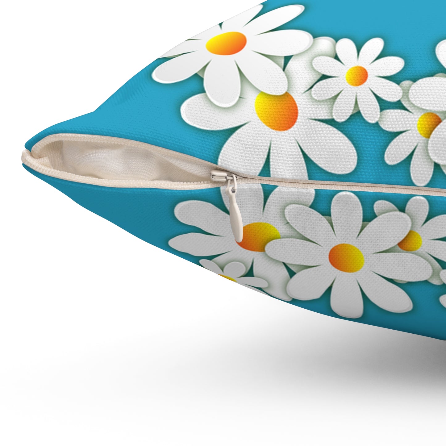 Heart Hands Floral Throw Pillow