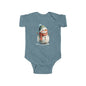 Infant Snowman Bodysuit, Baby Winter Outfit, Cute Holiday Onesie, Cozy Christmas Gift, Adorable Infant Apparel