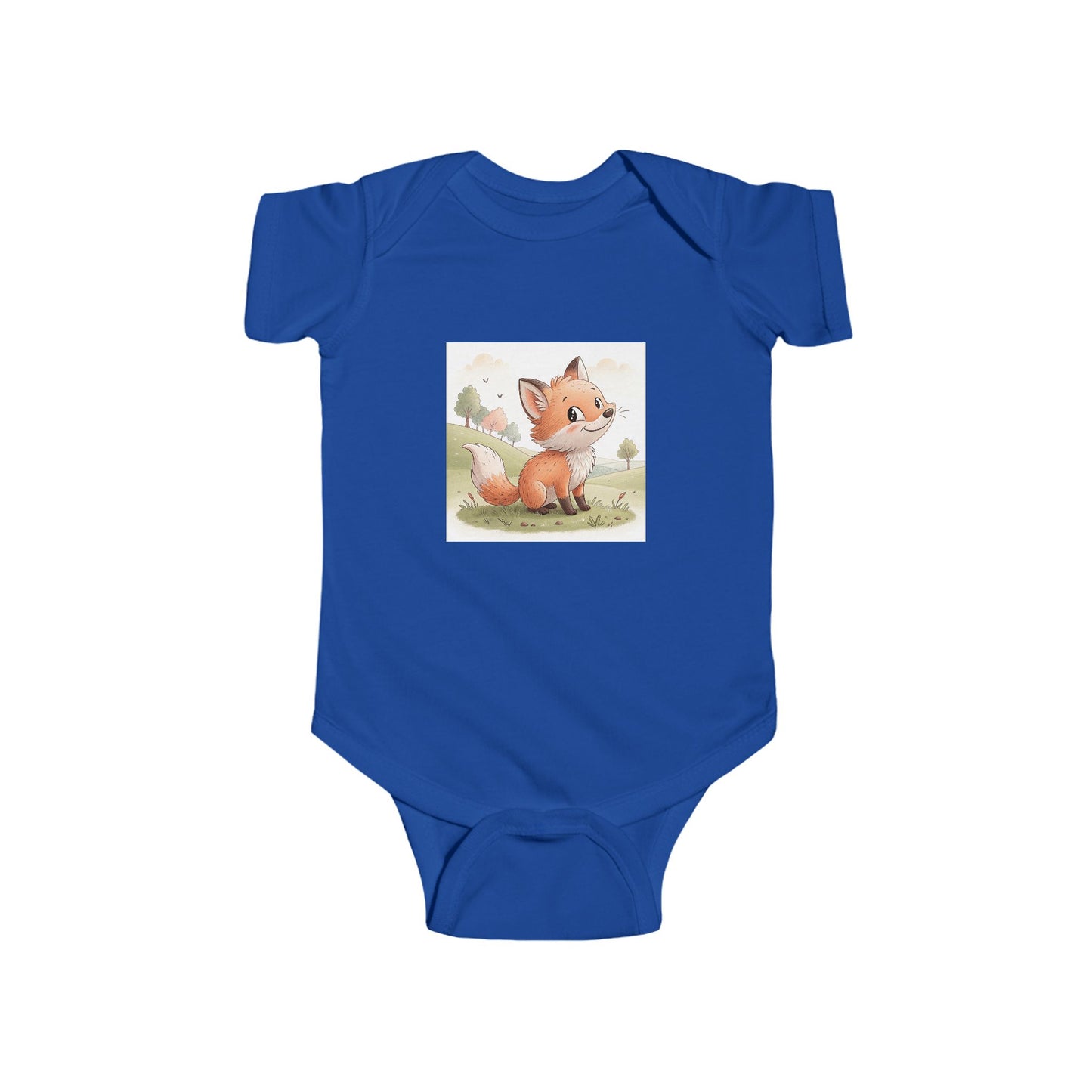 Adorable Fox Infant Bodysuit | Cute Baby Onesie for Baby Showers, Newborn Gift, Animal Lover, Nursery, Baby Outfit