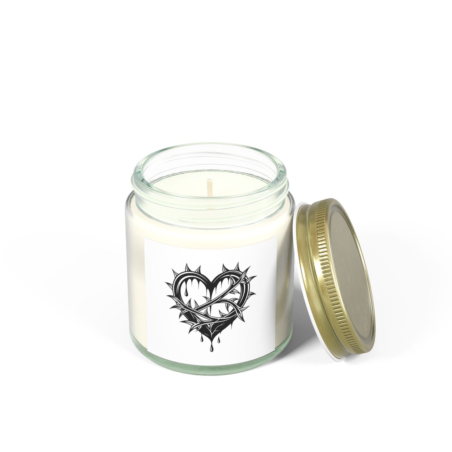 Heart-Shaped Scented Candle | Unique Candle Gift, Home Decor, Relaxation, Wedding, Birthday, Self-Care