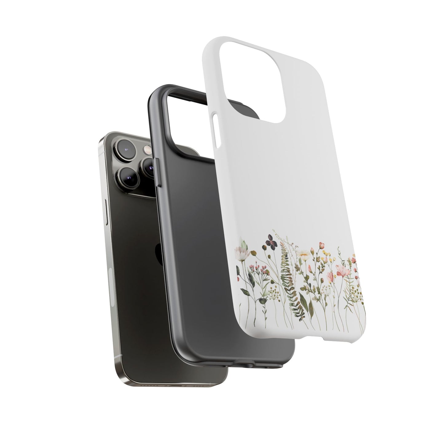 Floral Phone Case - Tough Cases for Nature Lovers, Stylish Floral Design, Phone Protection, Gifts for Her, Eco-Friendly Tech Accessories