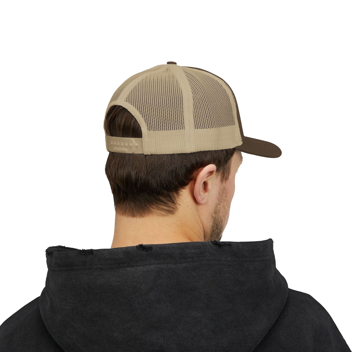 Embroidered 'Z' Snapback Trucker Cap — Vintage Monogram Initial Hat
