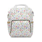 Multifunctional Diaper Backpack Flowers