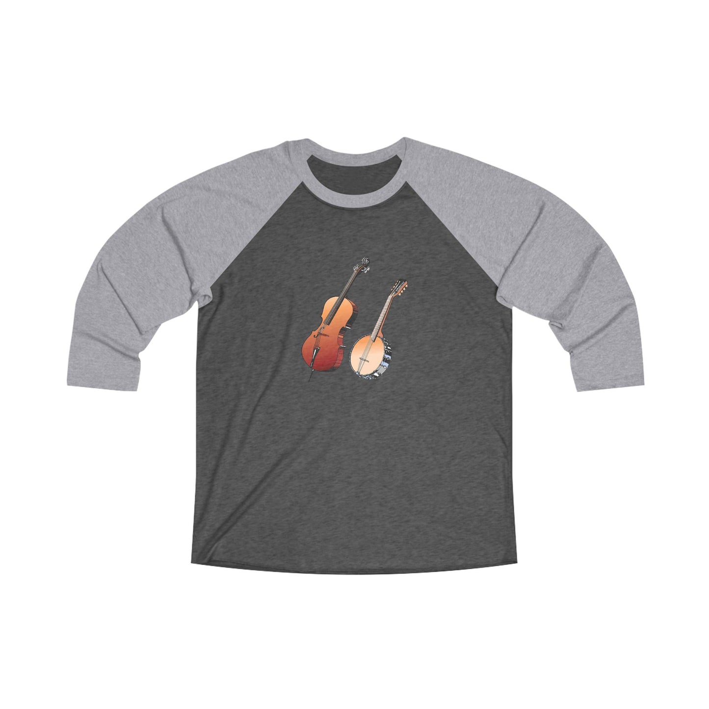 Unisex Tri-Blend 3\4 Raglan Tee
