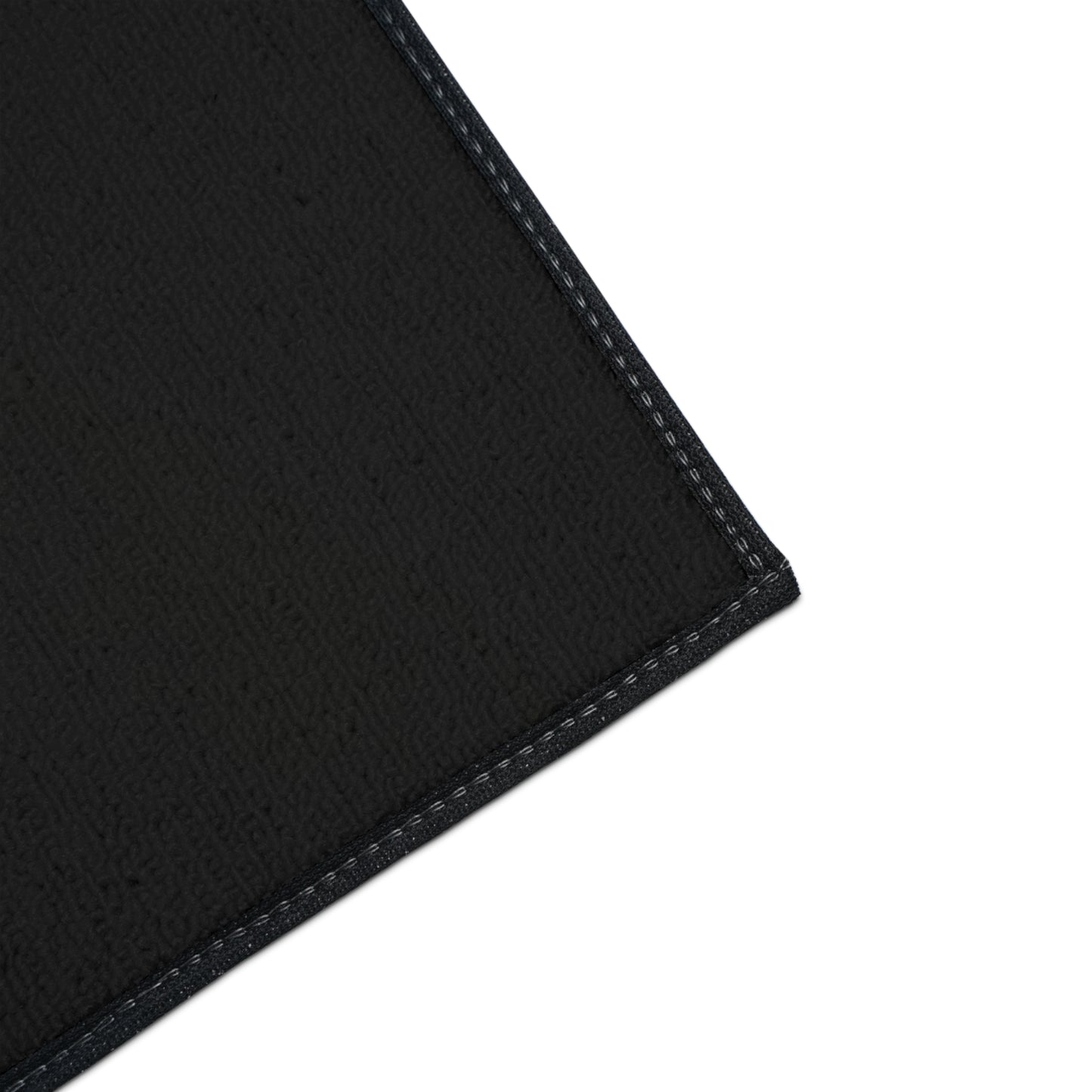 Black Cat Eyes Floor Mat — Heavy Duty Halloween Entry Rug