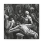 Crucifixion Art Matte Canvas Print – Stretched Religious Wall Decor