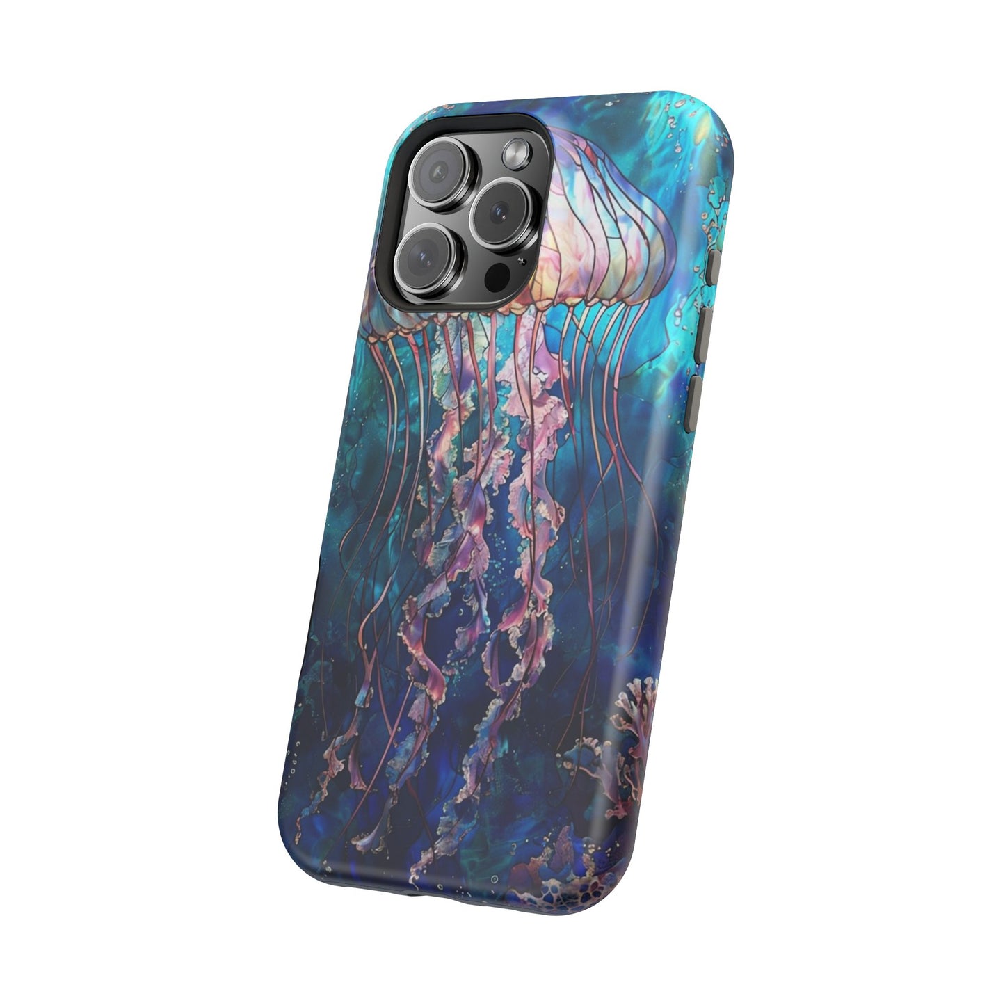 Jellyfish Ocean Magnetic Impact Phone Case