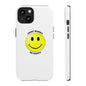 Happy Face Phone Case, Tough Cases, Don’t Worry, Be Happy, Cute Gift for Friends, Positive Vibes, Fun Mobile Accessories