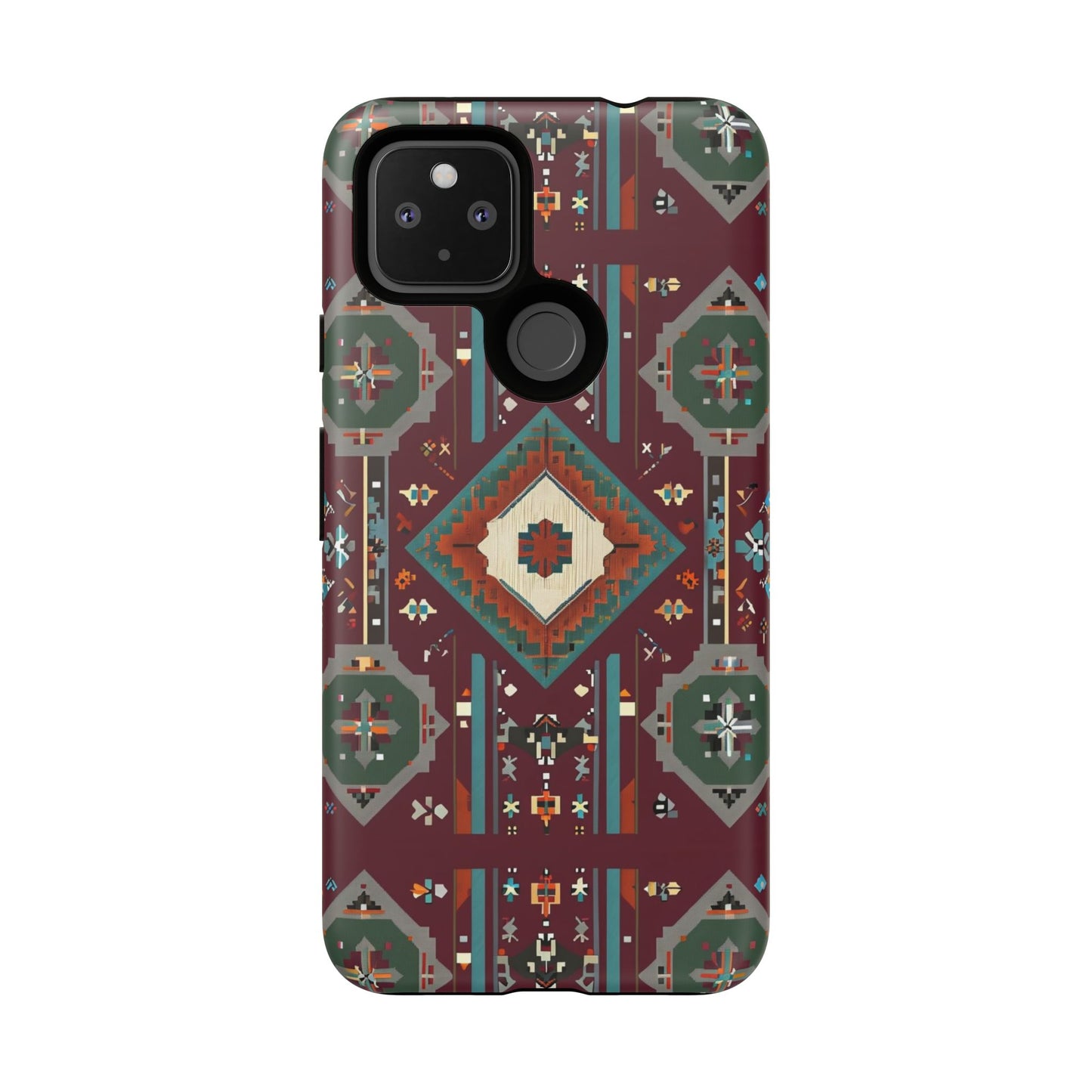 Tribal Pattern Phone Case - Boho Chic, Tough Durable Cover, Stylish Tech Accessory, Gift for Him/Her, Festival Essentials