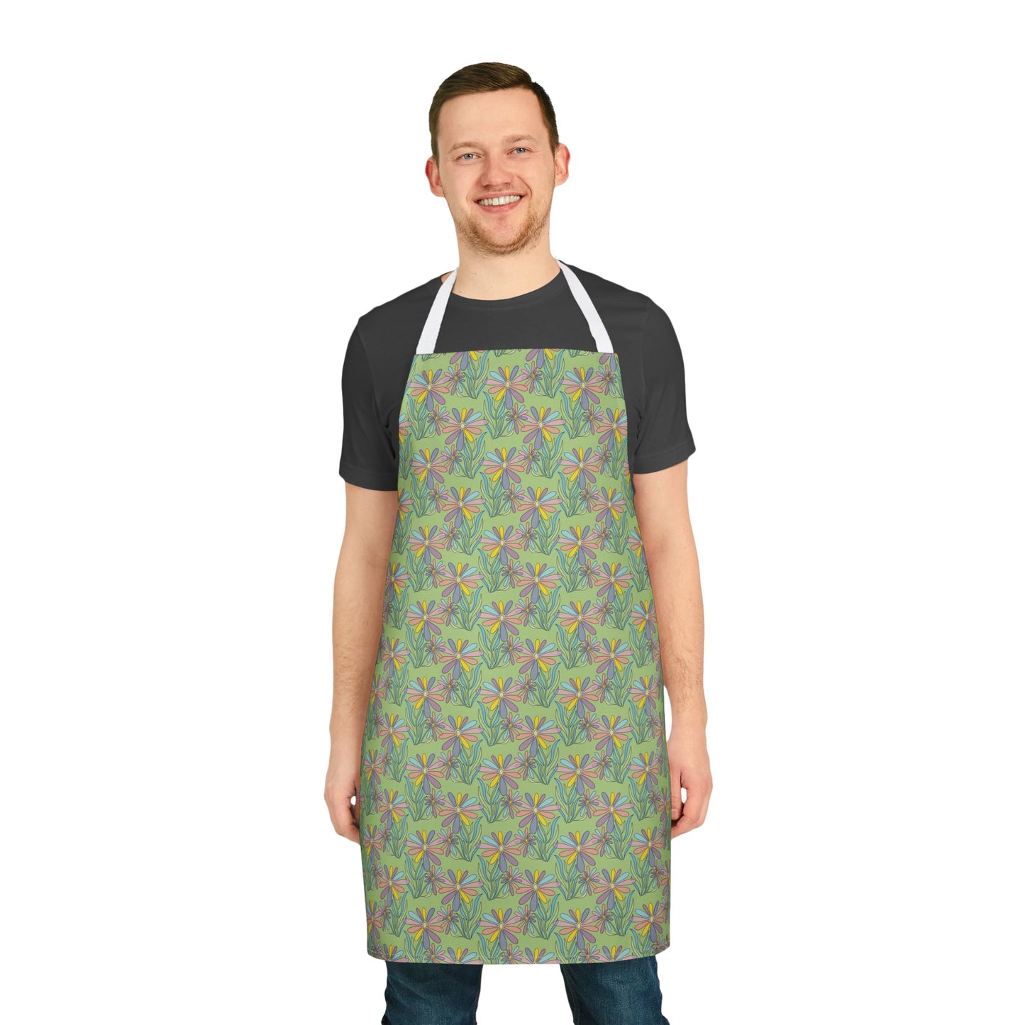 Apron, 5-Color Straps (AOP)