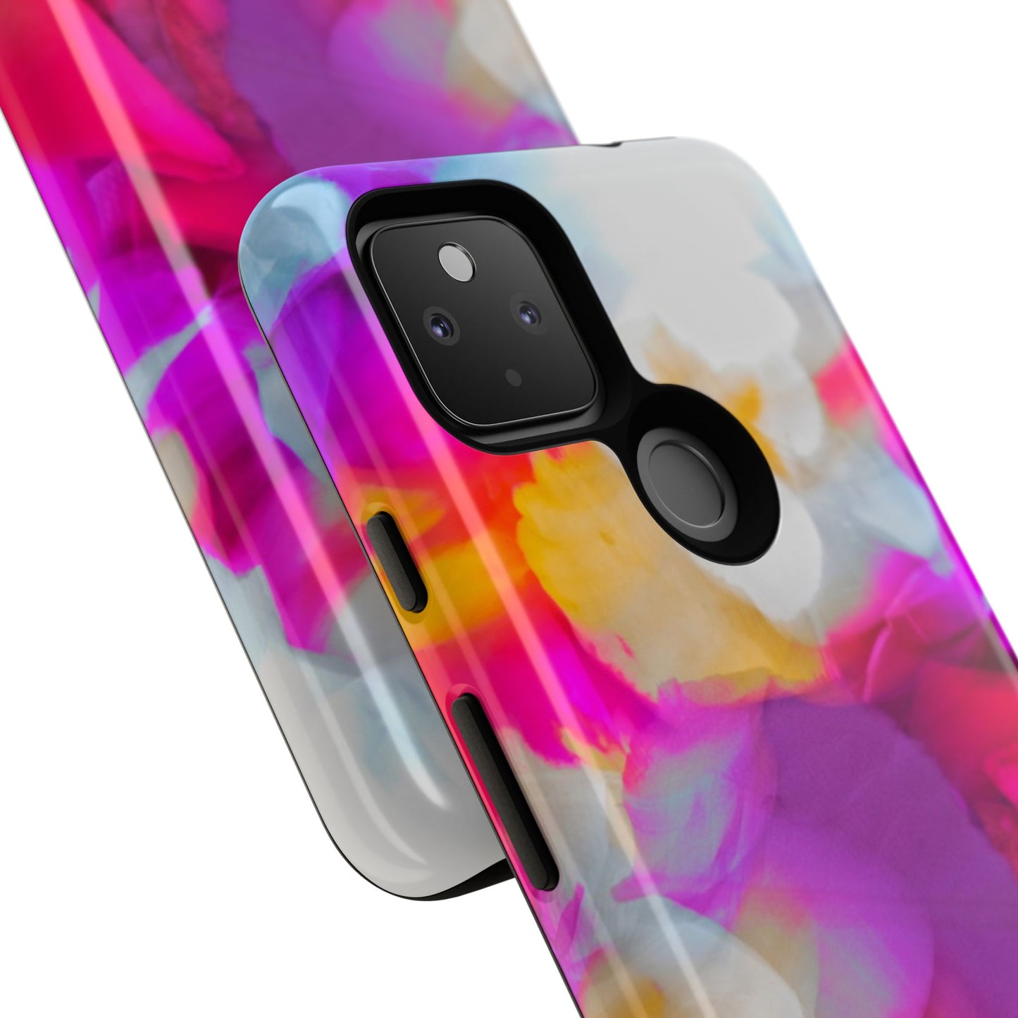 Floral Phone Case: Stylish Art for Your Device, Tough Cases, Gift for Her, Flower Print, Trendy Accessories, Phone Protection