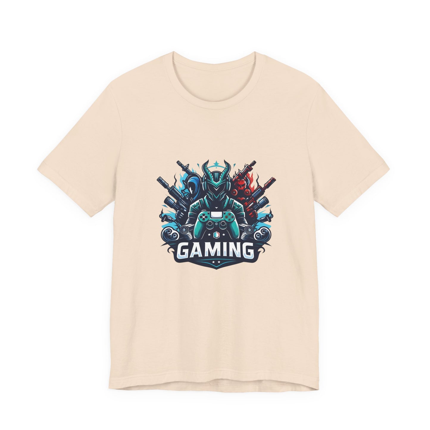 Gaming Controller Emblem Tee — Esports Gamer Graphic T-Shirt