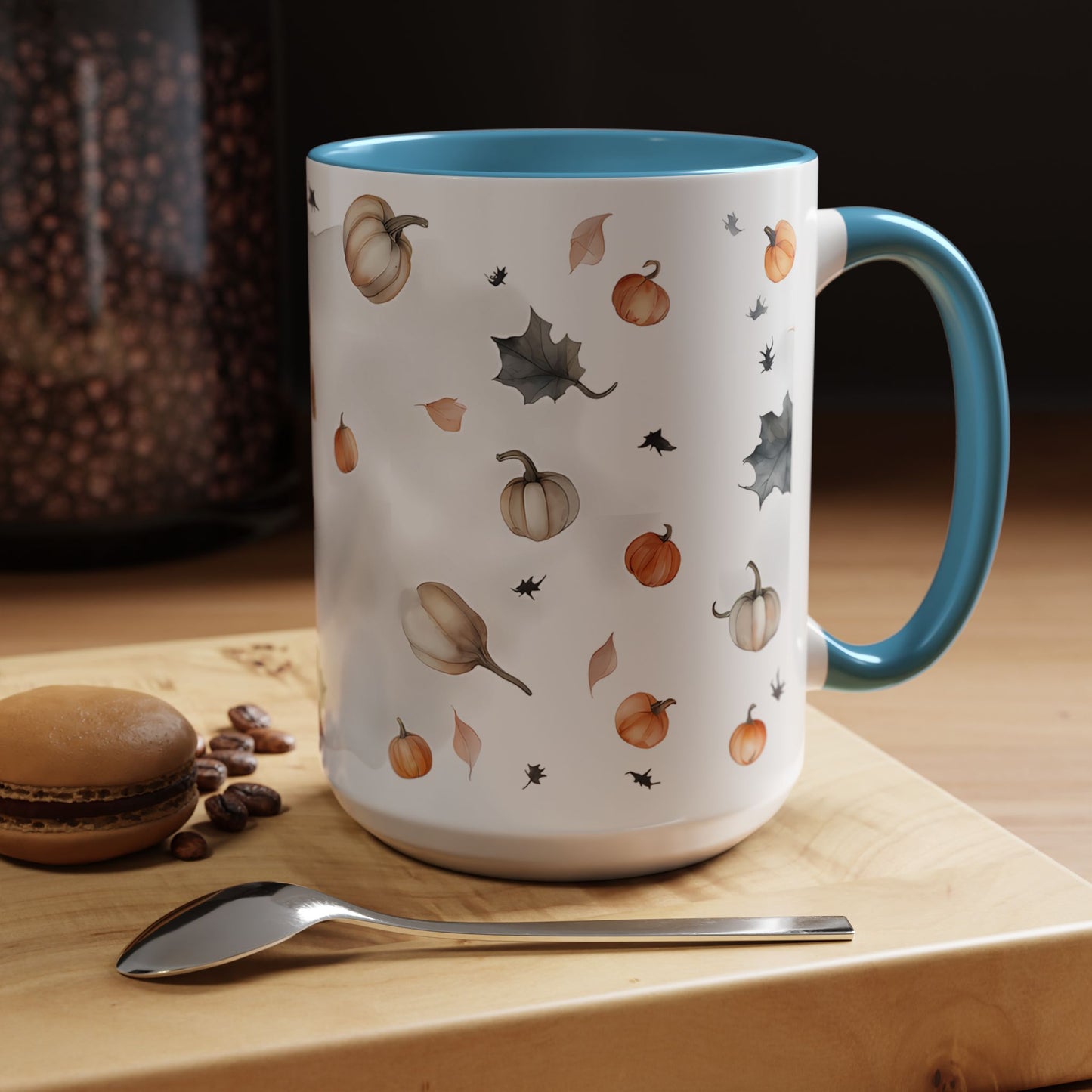 Autumn Harvest Coffee Mug - Fall Decor, Seasonal Kitchenware, Pumpkin Lovers Gift, Cozy Sip, Thanksgiving, Halloween