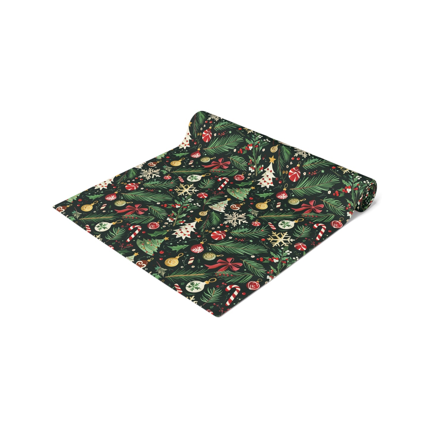 Festive Holiday Table Runner, Seasonal Decor for Parties, Christmas Tablecloth, Winter Home Accessory, Table Decoration