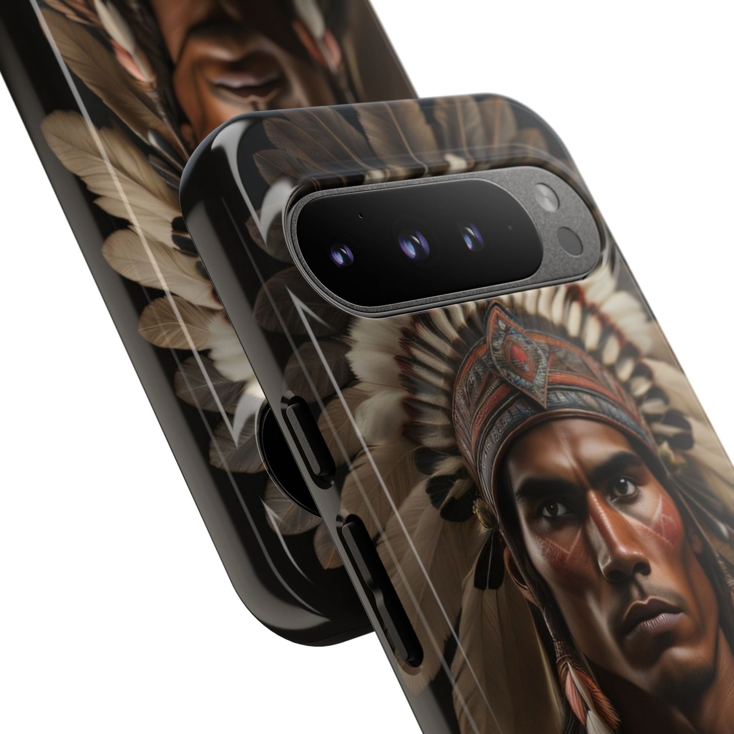 Native American Art Phone Case, Strong Culture Design, Unique Gift for Him or Her, Tough Cases, Customizable Protector, Tribal Style