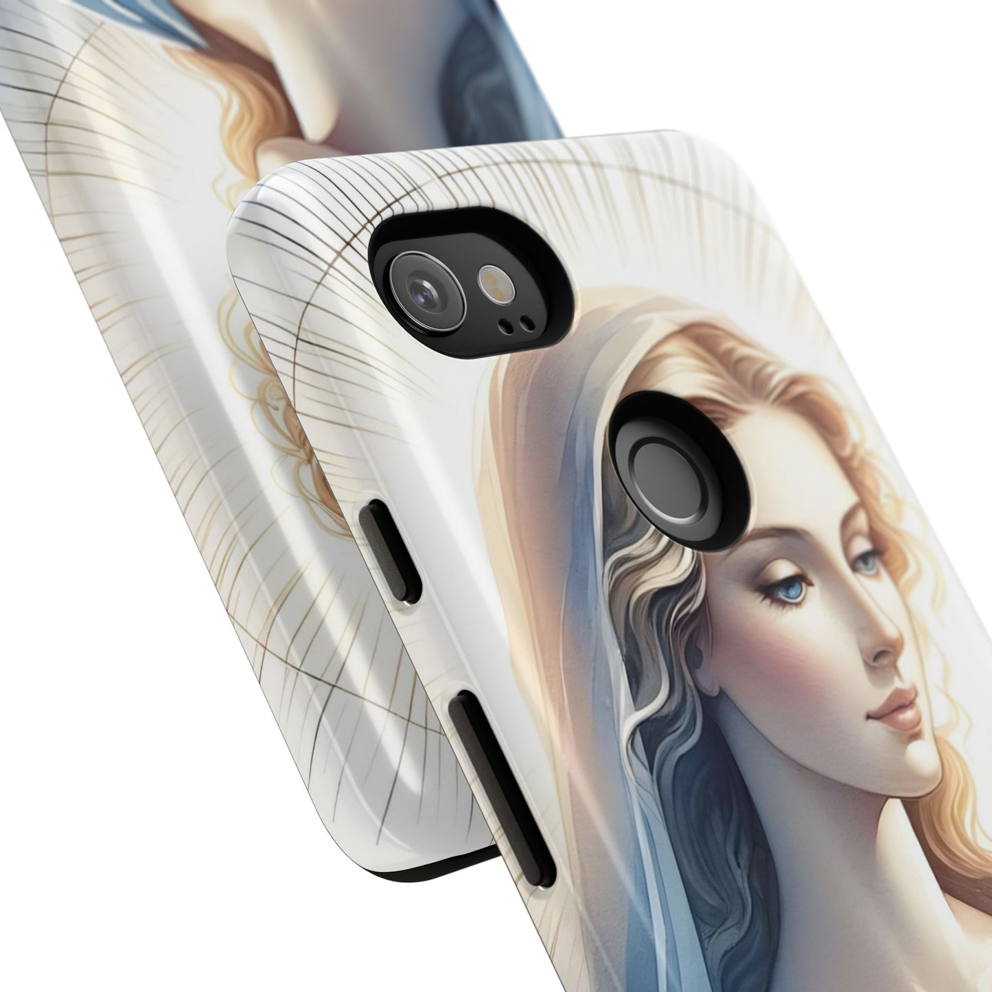 Beautiful Mary Phone Case, Tough Phone Case, Inspirational Tech Accessory, Gift for Her, Religious Phone Cover