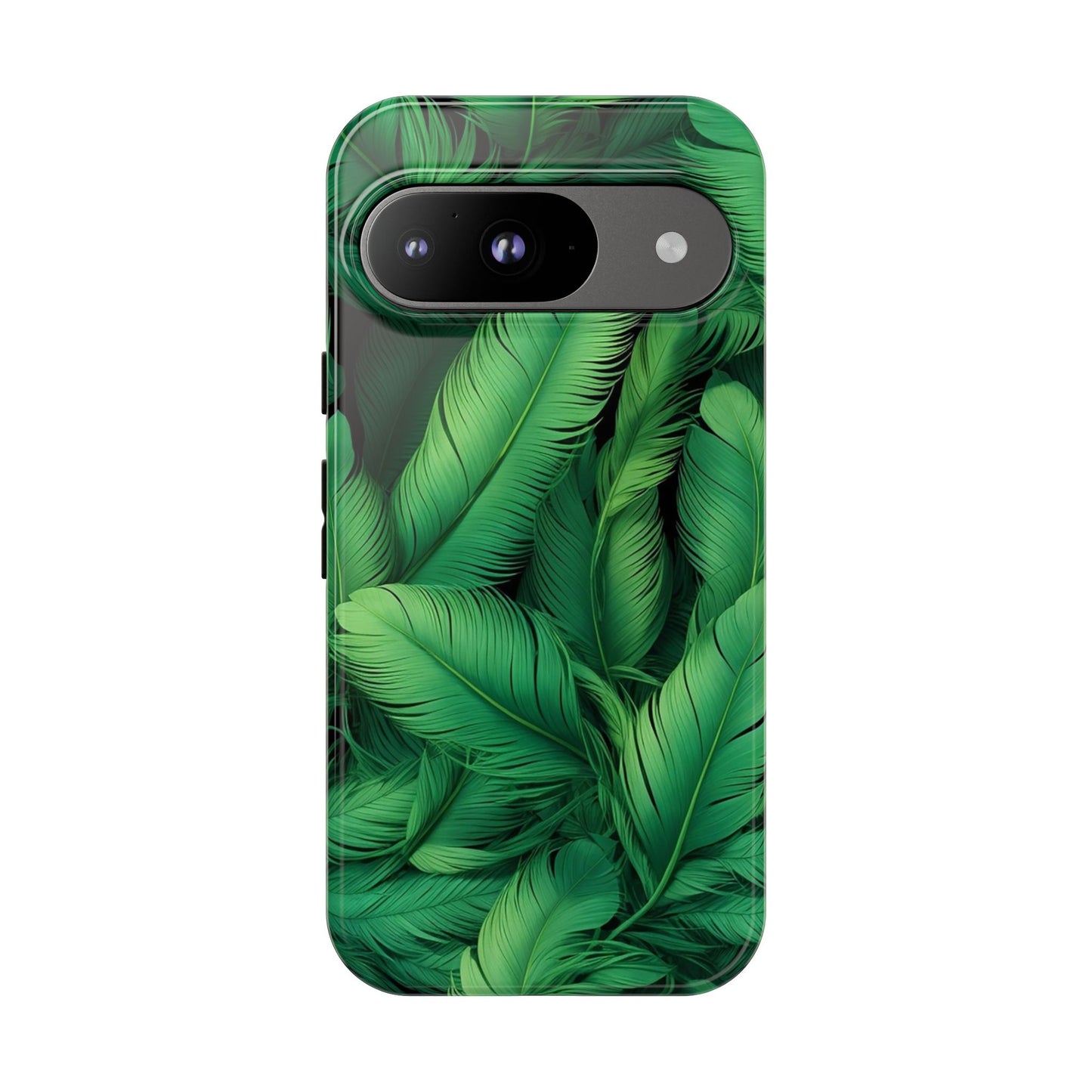 Tough Cases - Tropical Leaf Phone Case, Nature-inspired, Phone Accessory, Gift for Her, Jungle Theme, Eco-Friendly