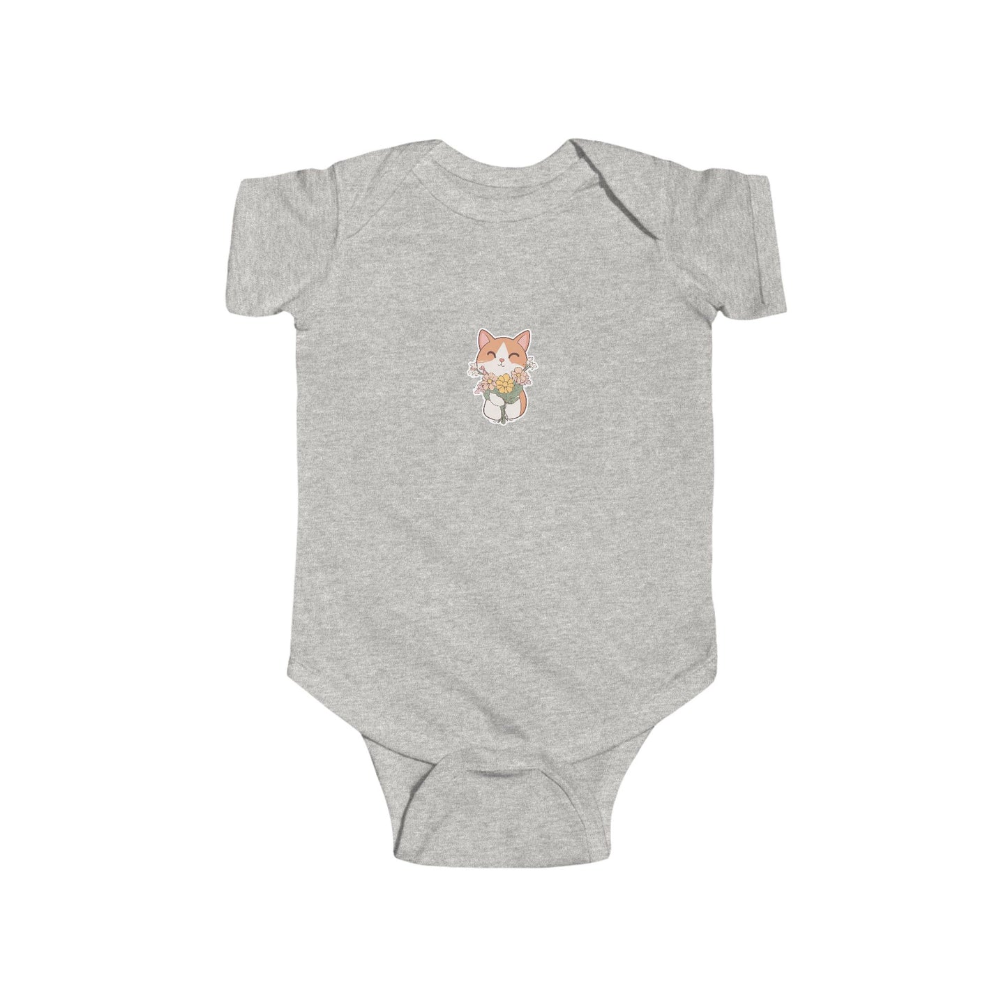Adorable Cat Mermaid Infant Bodysuit, Baby Shower Gift, Cute Animal Onesie, Newborn Outfit, Infant Apparel, Birthday Gift