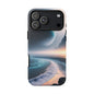 Galaxy Ocean Phone Case — Surreal Planet Beach Tough Case