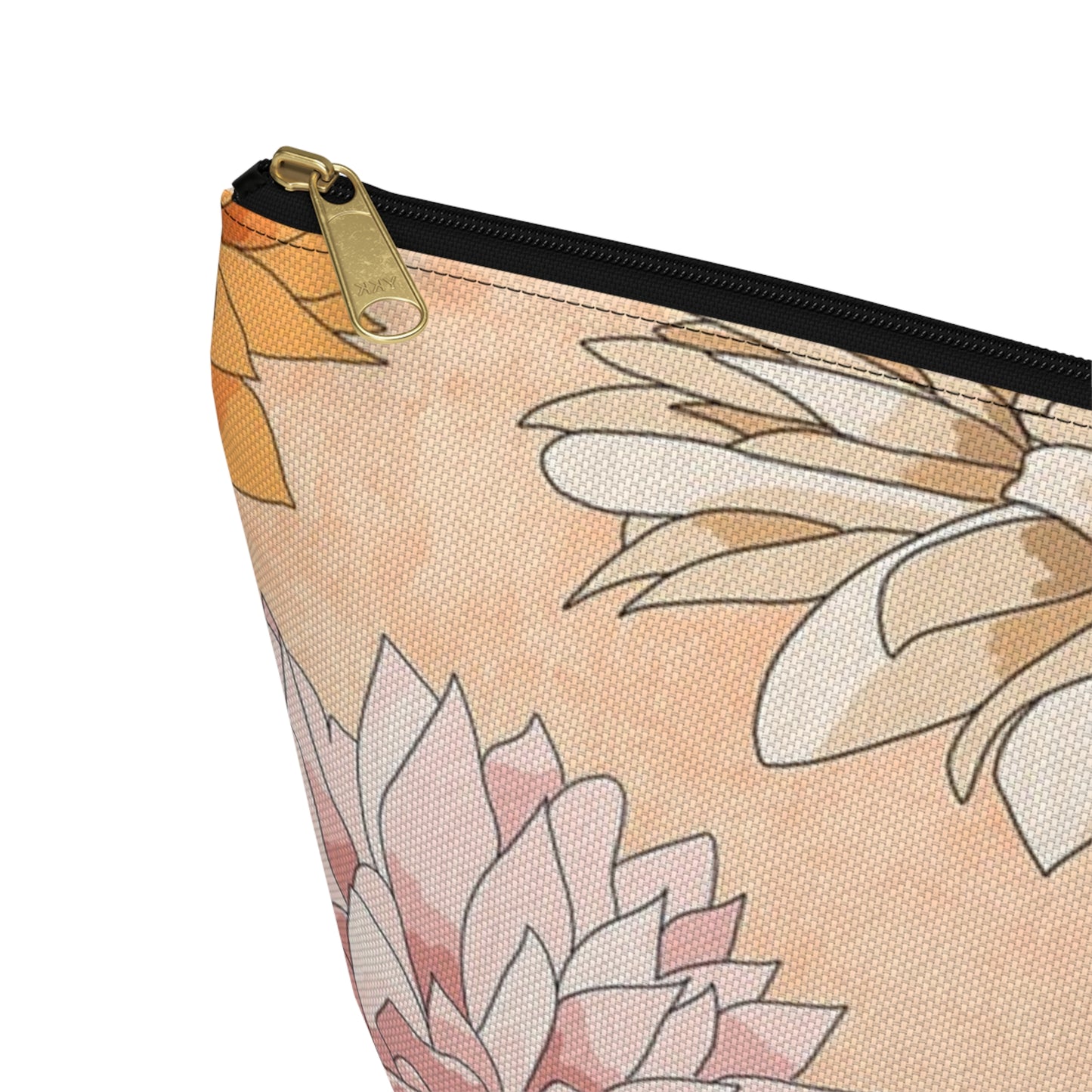 Floral Accessory Pouch - Versatile Cosmetic Bag, Travel Organizer, Gift for Her, Makeup Storage, Stylish Pencil Case