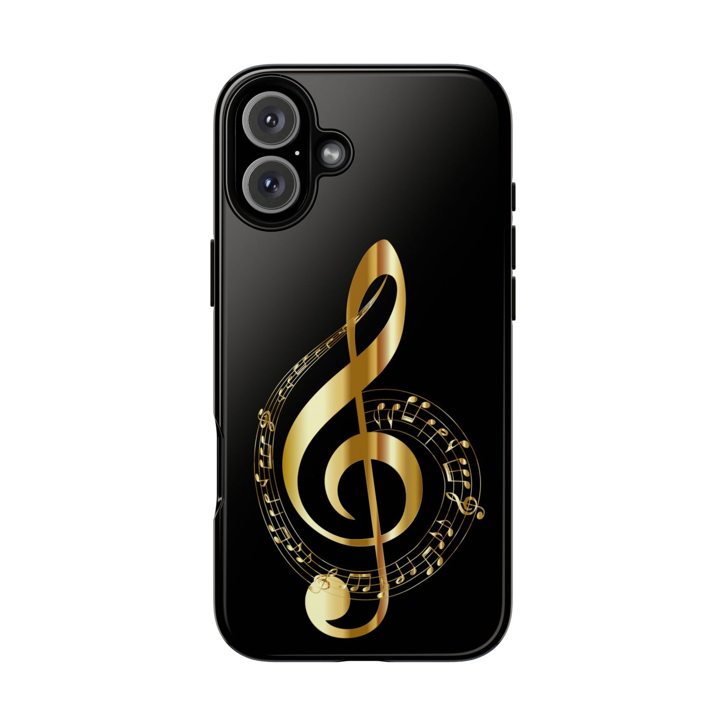 Tough Cases black gold musical Note