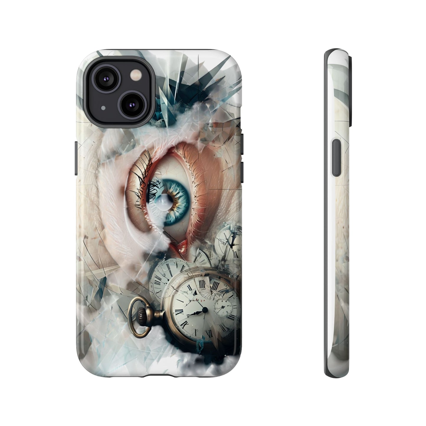 Artistic Eye Phone Case, Unique Smartphone Cover, Whimsical Gift for Art Lovers, Trendy Tech Accessory, Birthday Present, Holiday Gift