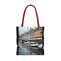 Charming Waterfront Tote Bag | Travel, Shopping,