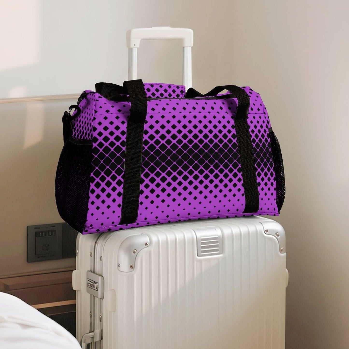 Travel Duffel Bag - Purple
