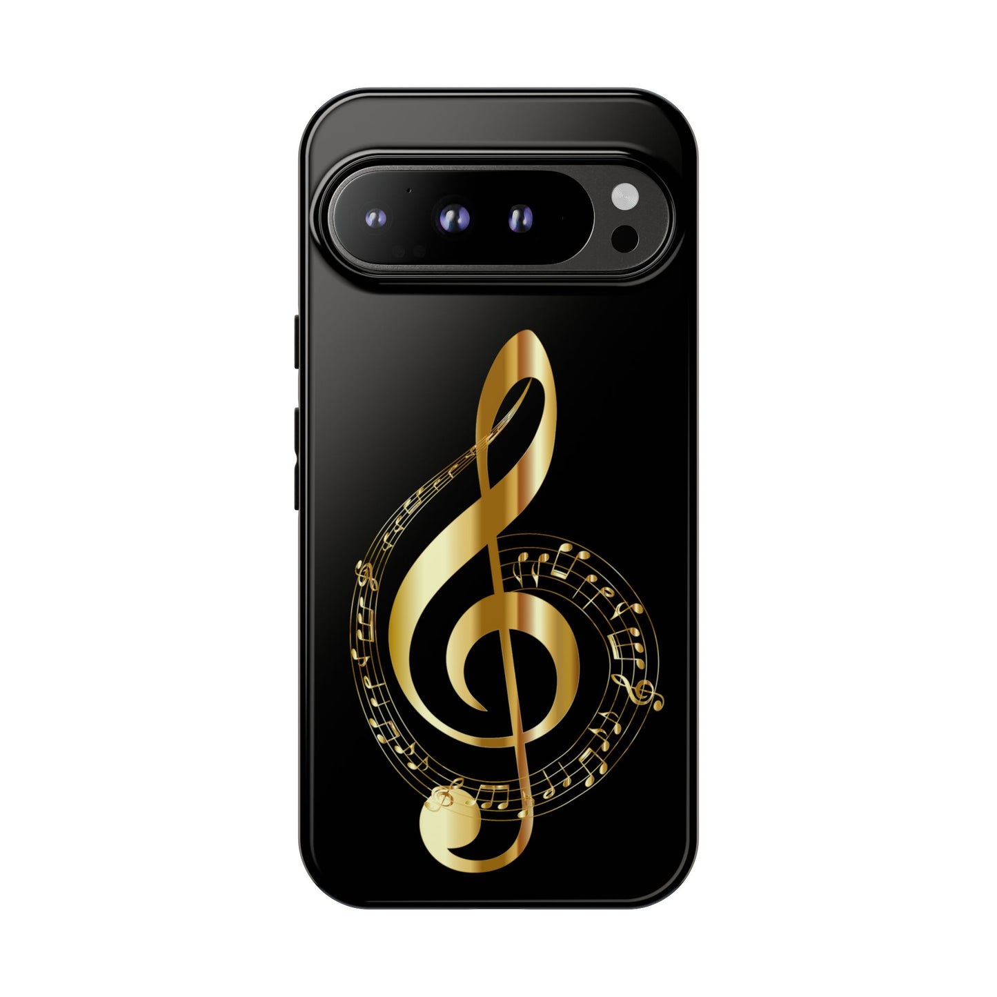 Tough Cases black gold musical Note