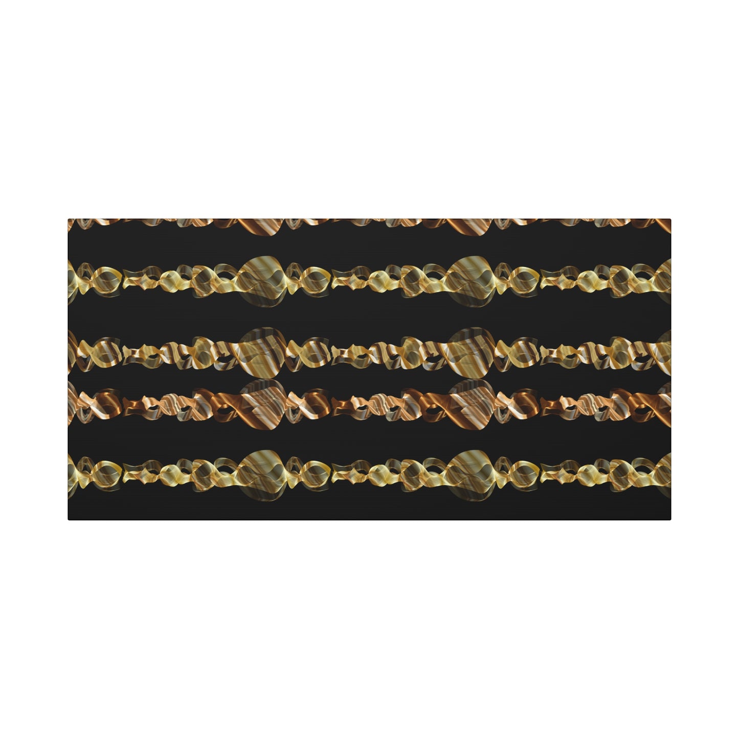 Artistic Canvas Gold and Black