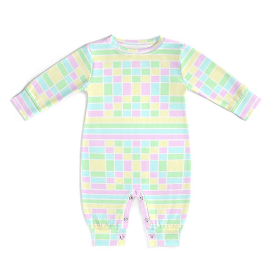 Pastel Color Baby Romper