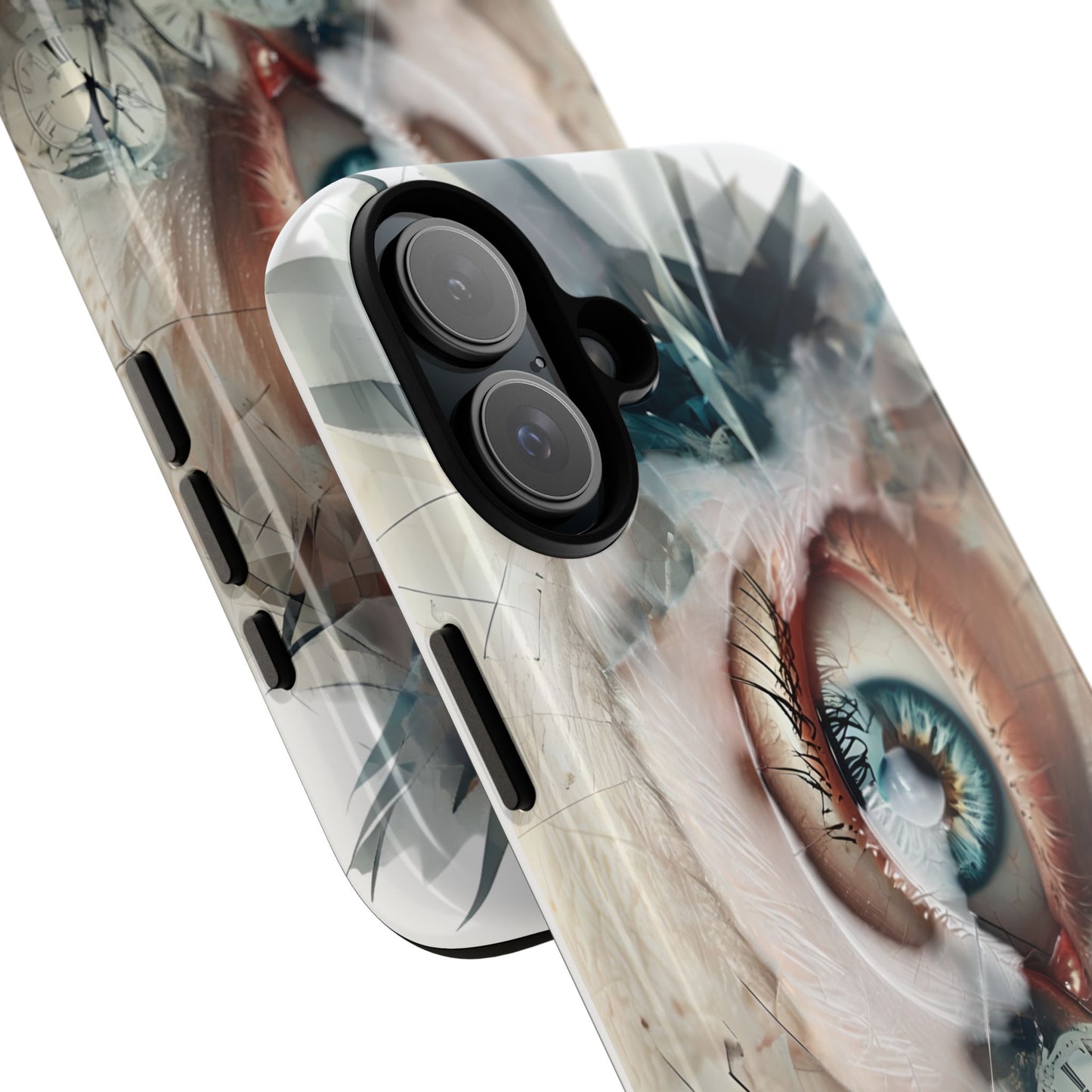 Artistic Eye Phone Case, Unique Smartphone Cover, Whimsical Gift for Art Lovers, Trendy Tech Accessory, Birthday Present, Holiday Gift