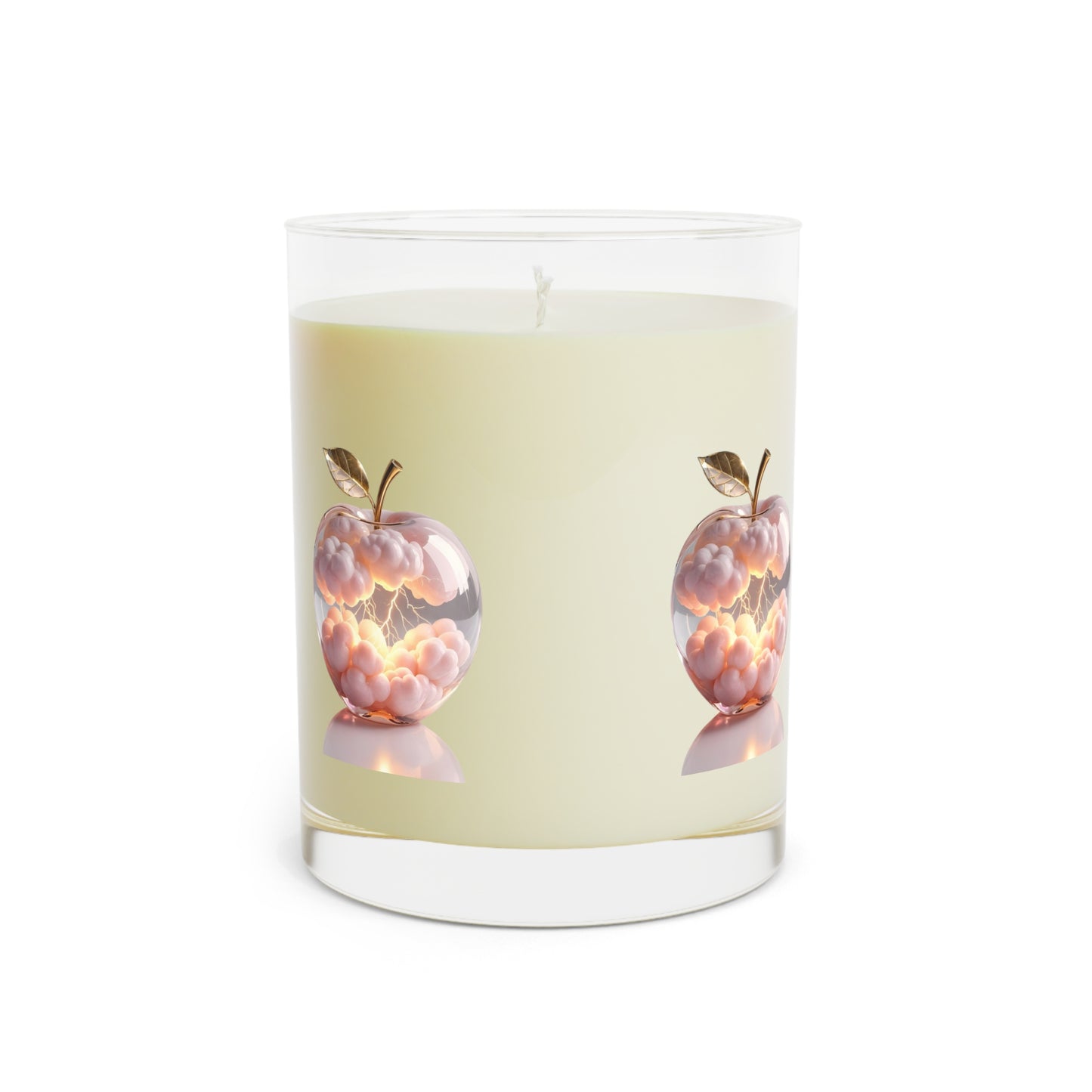 Apple Cloud Scented Candle - Cozy Atmosphere, Relaxing Gift for Home, Aromatherapy Decor, Fall & Winter Fragrance
