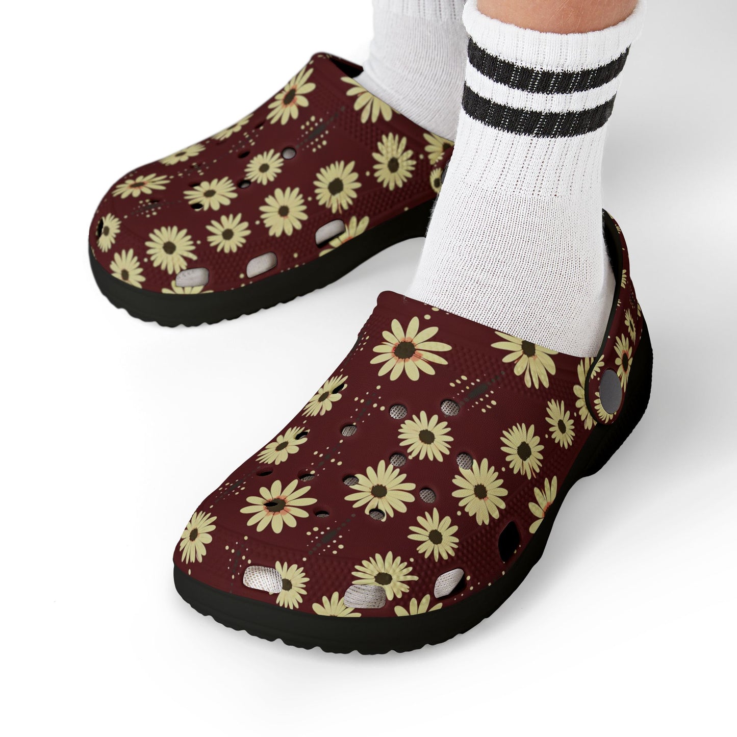 Kid's Floral EVA Foam Clogs | Adorable Summer Footwear, Cute Garden Shoes, Comfortable Playtime Footwear, Perfect for Kids' Outdoor Fun
