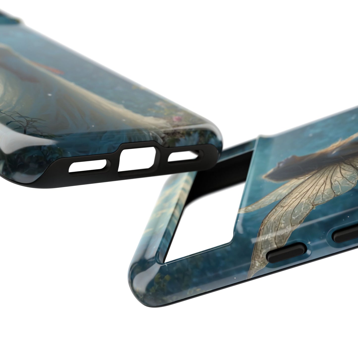 Fairy Moon Phone Case | Tough Cases for Nature Lovers, Fantasy Gift, Boho Phone Accessory, Ethereal Aesthetic, Magical Design