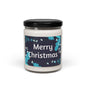 Christmas Scented Soy Candle — 9oz "Merry Christmas" Holiday Jar