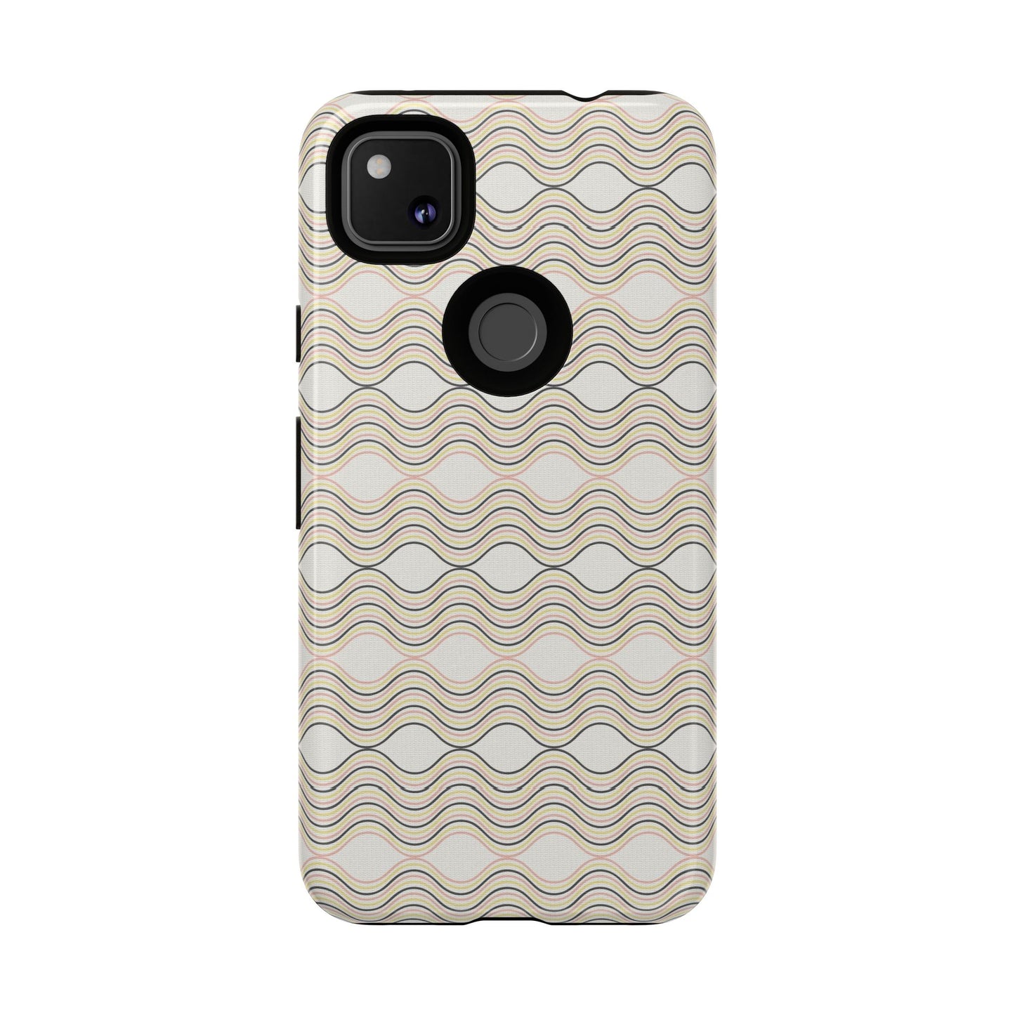 Stylish Phone Case for Tough Protection, Wavy Design, Chic Accessory, Gift for Her, Trendy Tech, Holiday Gift Idea