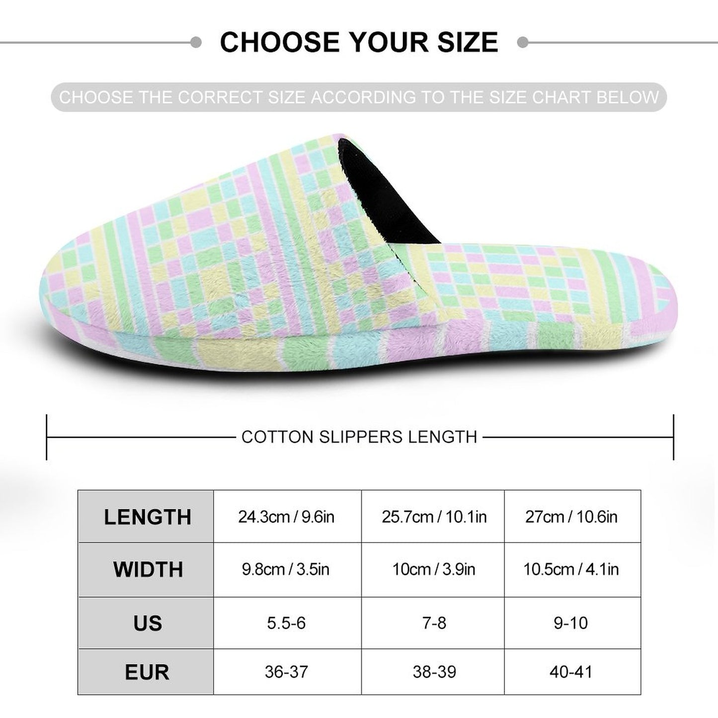 Flannel Ladies Cotton Slippers