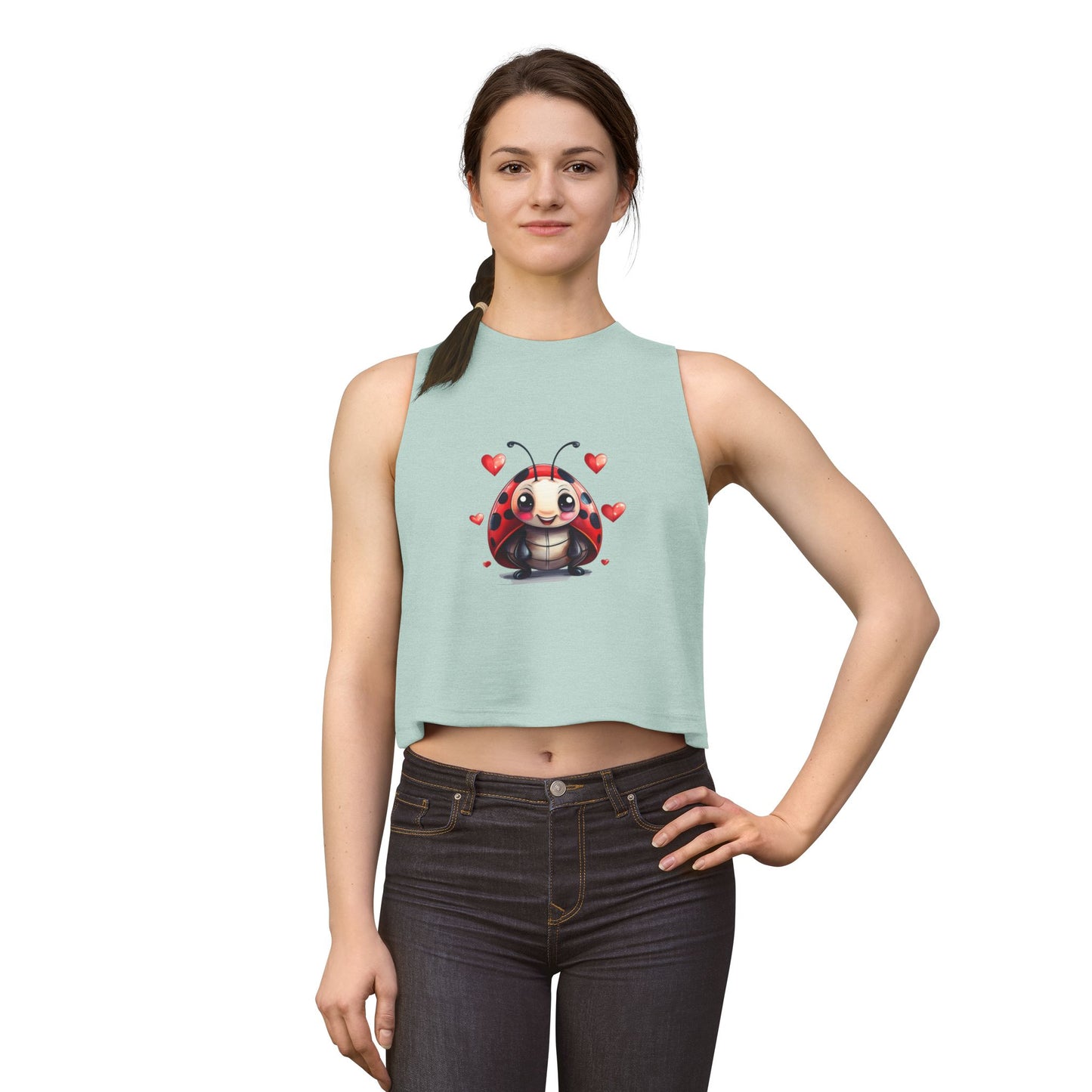 Ladybug Love Crop Top